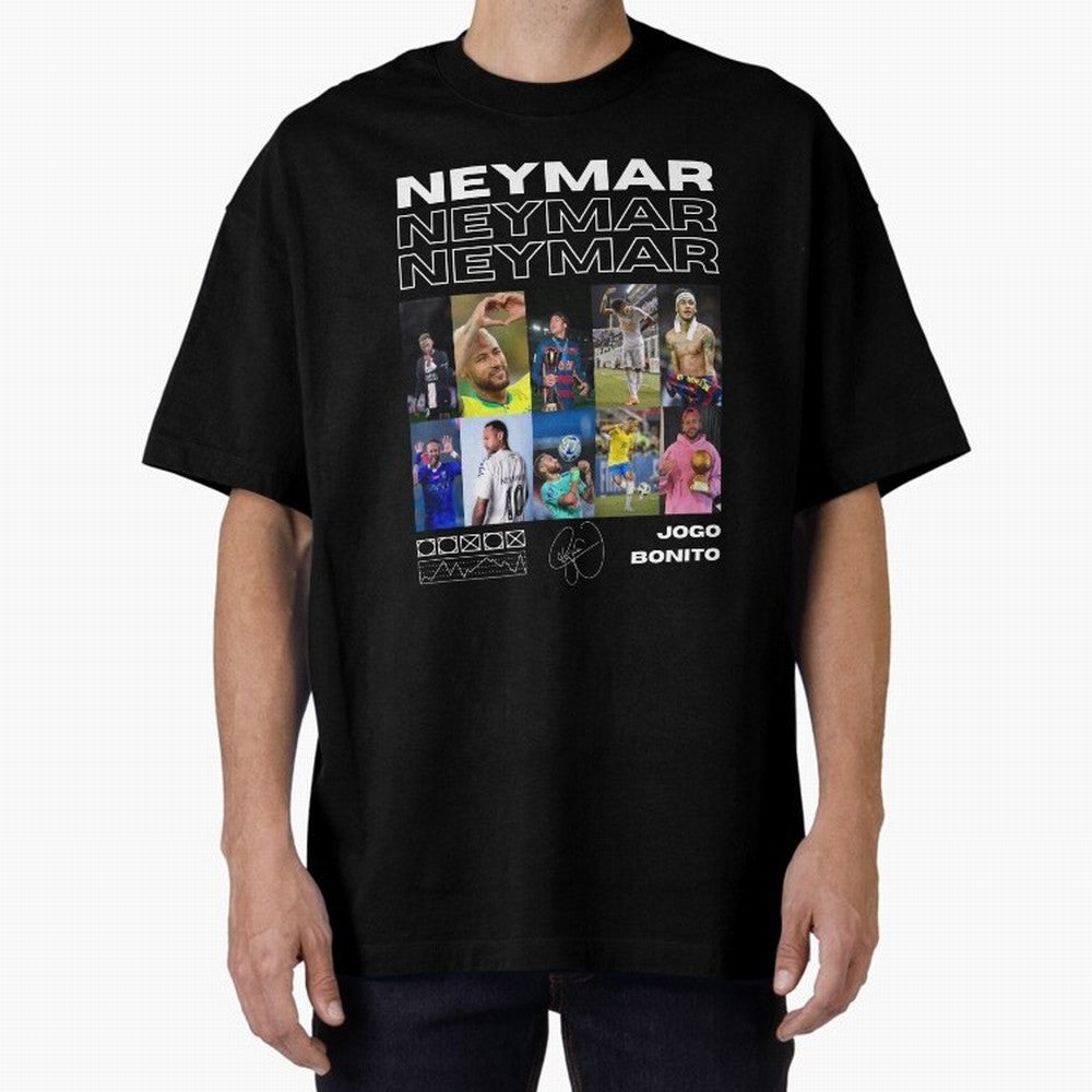 Neymar Jr. Collage Classic T-Shirt Treasure Match Day Hype around FIFA World Cup 2026 USA Canada Mexico, Mbappe, Netherlands, Champion Mindset, Group Stage Buzz, Knockout Tension and Passionate Fan Culture; Made for Die Hard Supporters, Soccer