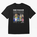 Neymar Jr. Collage Classic T-Shirt Treasure Match Day Hype around FIFA World Cup 2026 USA Canada Mexico, Mbappe, Netherlands, Champion Mindset, Group Stage Buzz, Knockout Tension and Passionate Fan Culture; Made for Die Hard Supporters, Soccer