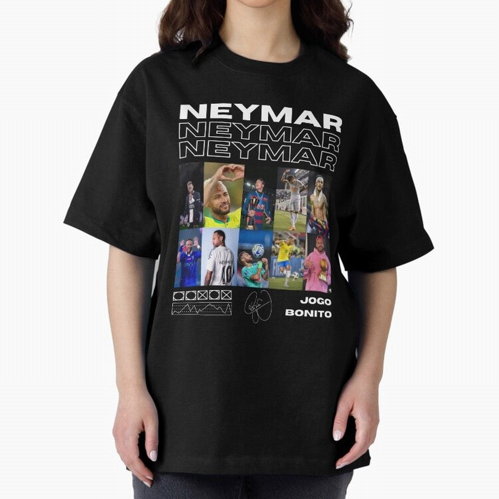 Neymar Jr. Collage Classic T-Shirt Treasure Match Day Hype around FIFA World Cup 2026 USA Canada Mexico, Mbappe, Netherlands, Champion Mindset, Group Stage Buzz, Knockout Tension and Passionate Fan Culture; Made for Die Hard Supporters, Soccer