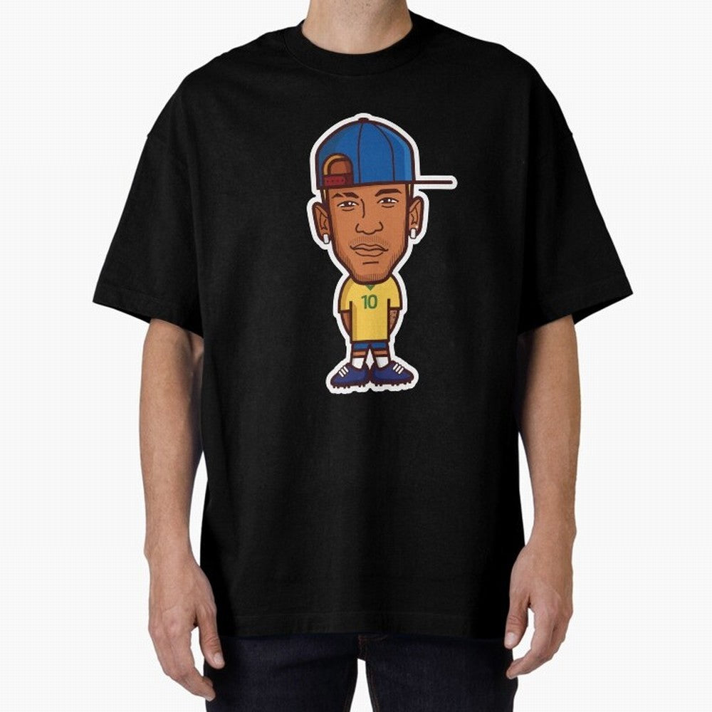 JR Oversized T-Shirt Relive Match Day Hype around FIFA World Cup 2026 USA Canada Mexico, Mbappe, Brazil, Stadium Chants, National Pride, Trophy Dreams and Unforgettable Football Memories; Created for Match Day Parties, Soccer Gifts, Fan Photos,