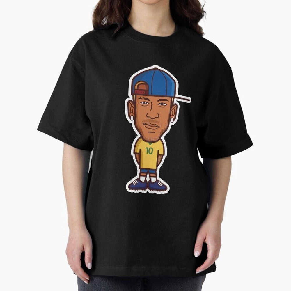 JR Oversized T-Shirt Relive Match Day Hype around FIFA World Cup 2026 USA Canada Mexico, Mbappe, Brazil, Stadium Chants, National Pride, Trophy Dreams and Unforgettable Football Memories; Created for Match Day Parties, Soccer Gifts, Fan Photos,