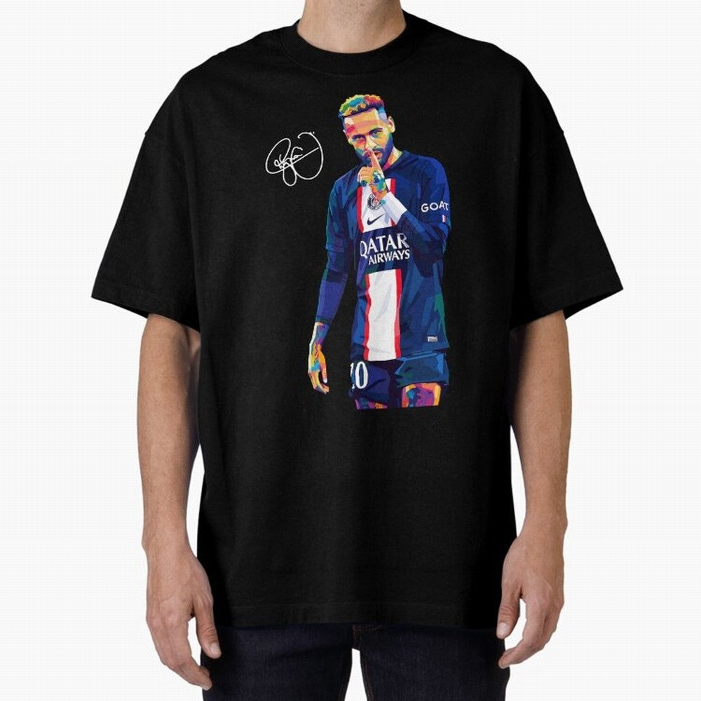 Neymar Jr Wpap Art Classic T-Shirt Bring Global Tournament Vibes to Global Football Passion for FIFA World Cup 2026 Group Stage, Celebrating Messi and Cristiano Ronaldo, Portugal, Football Festival Excitement, Trophy Ambitions, Country Rivalries