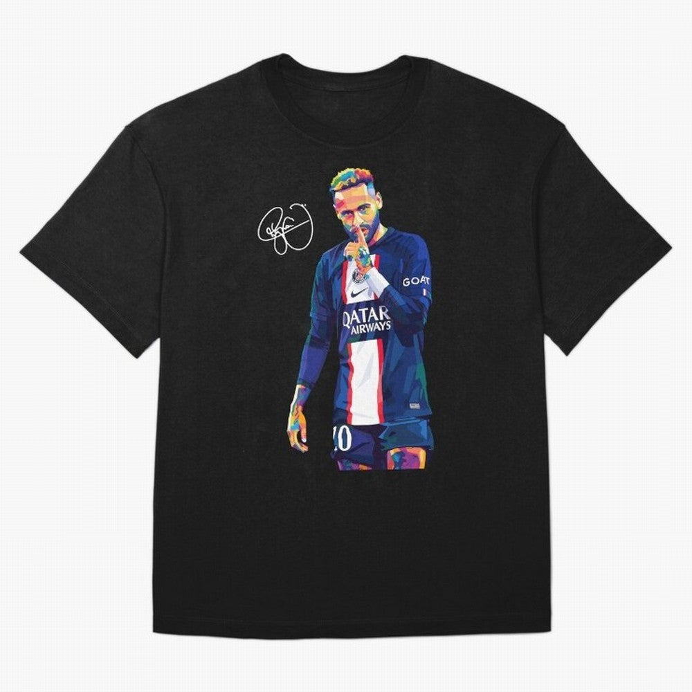 Neymar Jr Wpap Art Classic T-Shirt Bring Global Tournament Vibes to Global Football Passion for FIFA World Cup 2026 Group Stage, Celebrating Messi and Cristiano Ronaldo, Portugal, Football Festival Excitement, Trophy Ambitions, Country Rivalries
