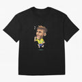 Neymar Brasil Classic T-Shirt Honor the Football Icons of FIFA World Cup 2026 for Fans of CR7 and Messi and England and Germany, Bringing Fan Favorite Moments, National Team Passion, Big Match Drama and Soccer History; Great for Watch Parties,