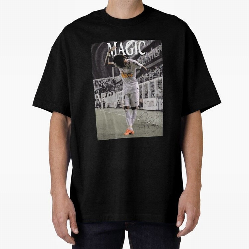 Neymar - The Magic Show (Icons Unleashed) Essential T-Shirt Fuel FIFA World Cup 2026 Capturing Haaland, France and Portugal Energy, Global Supporter Spirit, Legendary Goals, National Colors and Tournament Celebration; Ideal for Passionate Fans Who