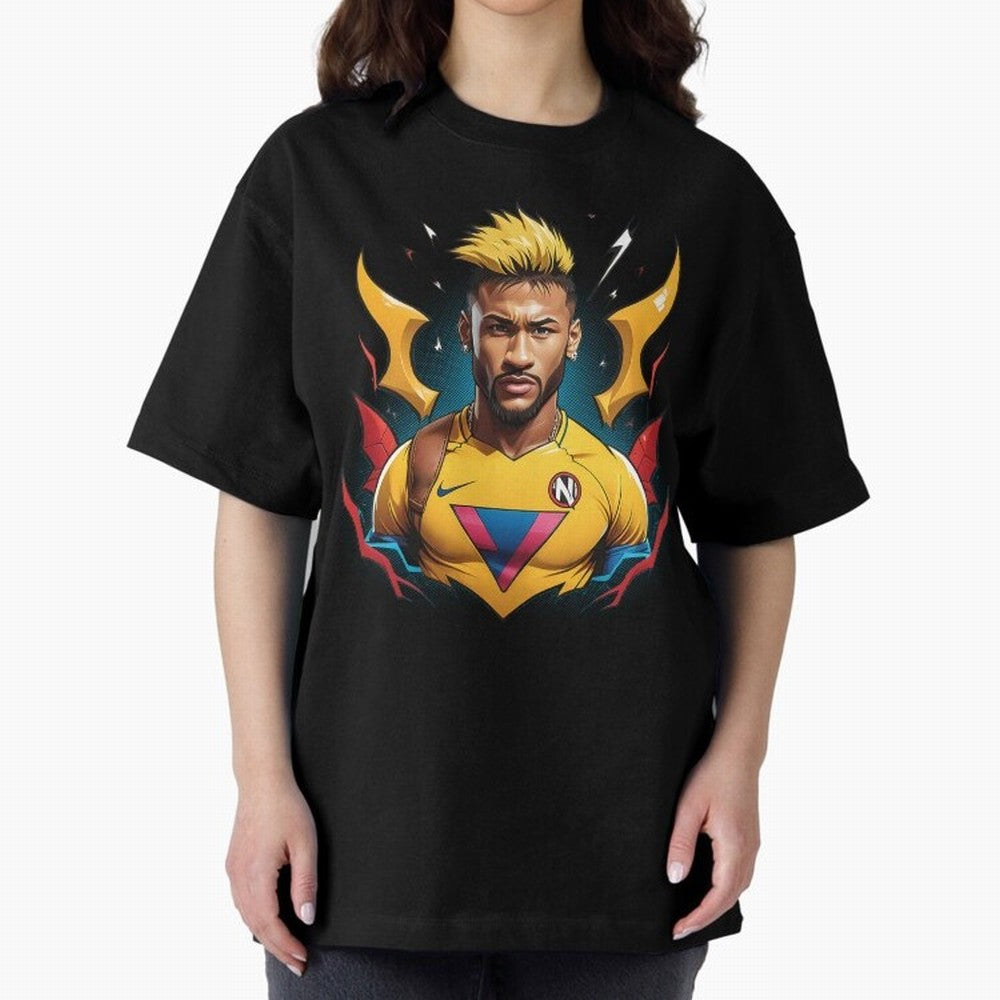 Neymar Jr illustration Classic T-Shirt Celebrate Soccer Greatness during FIFA World Cup 2026 Featuring Neymar, Brazil, Portugal and Argentina Energy, Global Supporter Spirit, Legendary Goals, National Colors and Tournament Celebration; Made for