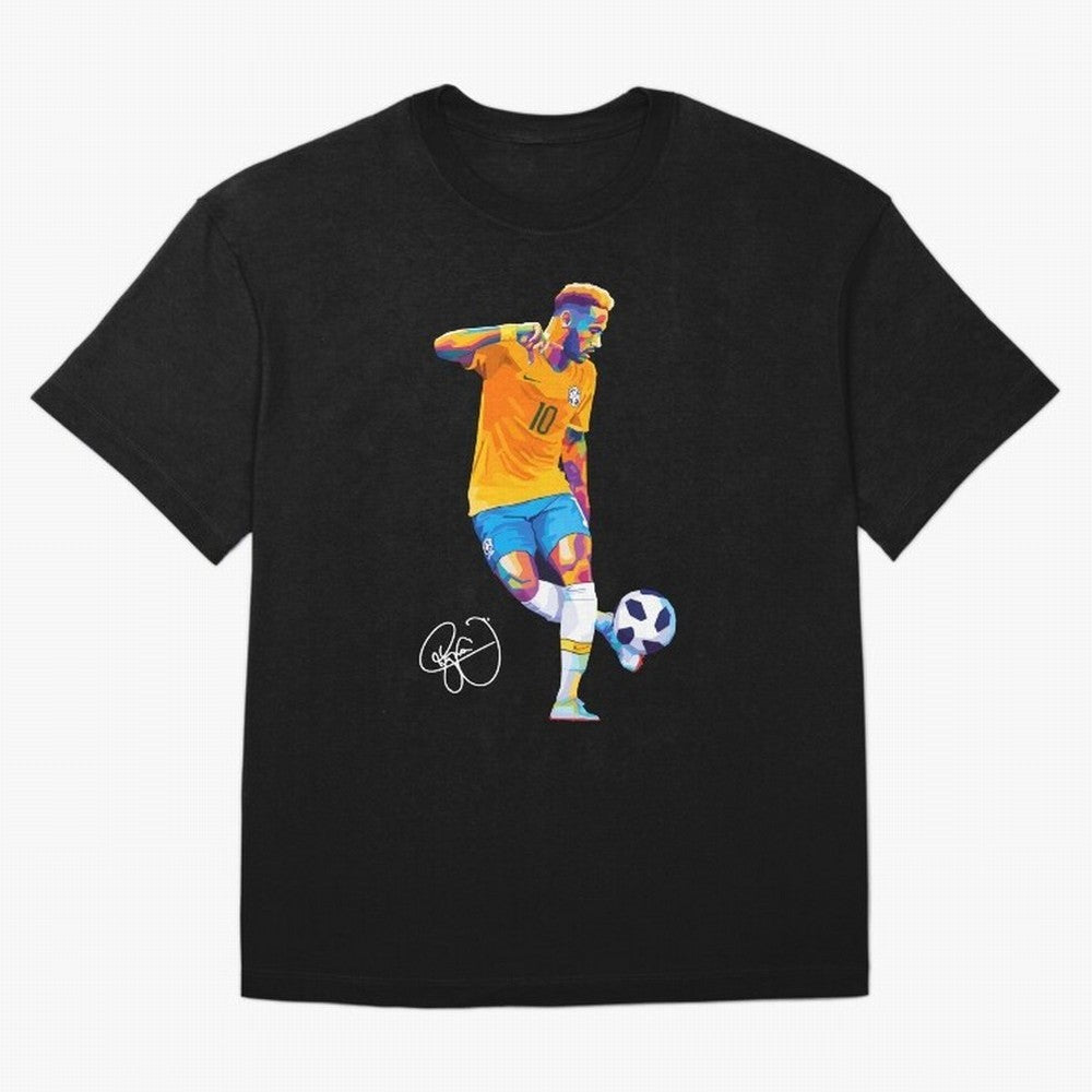 Neymar Jr Footballer Wpap Art Classic T-Shirt Celebrate the Stars of FIFA World Cup 2026 with Messi and Cristiano Ronaldo, Argentina and Brazil Energy, Game Day Rituals, Football Legends, Country Pride and the Road to the Final; Created for Match