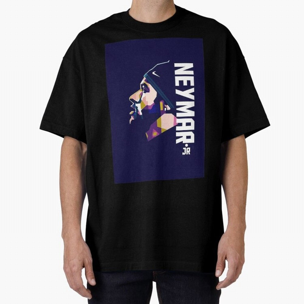 Neymar Jr Art Print Navy Classic T-Shirt Showcase the FIFA World Cup 2026 Group Stage Journey through Messi and Cristiano Ronaldo Highlights, England, France and Netherlands Pride, Classic Soccer Heritage, Championship Pressure, Fan Loyalty and