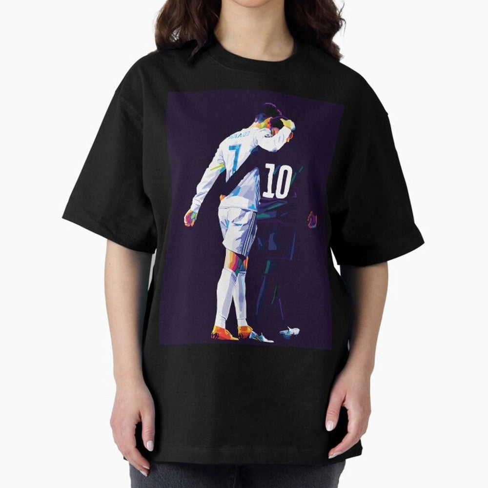 Neymar x Ronaldo Wpap Pop Art Classic T-Shirt Represent the Passion of FIFA World Cup 2026 Group Stage Spirit, Featuring Portugal, Haaland and Mbappe, Football Passion, Legendary Performances, Festival Vibes and Supporter Community; Created for