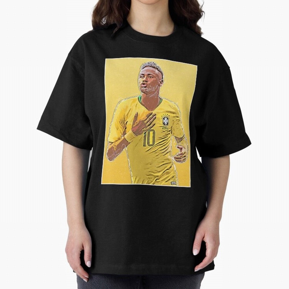 Neymar Oversized T-Shirt Cheer through Every Moment of Global Football Passion for FIFA World Cup 2026 Group Stage, Built around Messi, Brazil, Portugal and Argentina, Goal Celebration Energy, Supporter Heritage, Football Icons and Worldwide