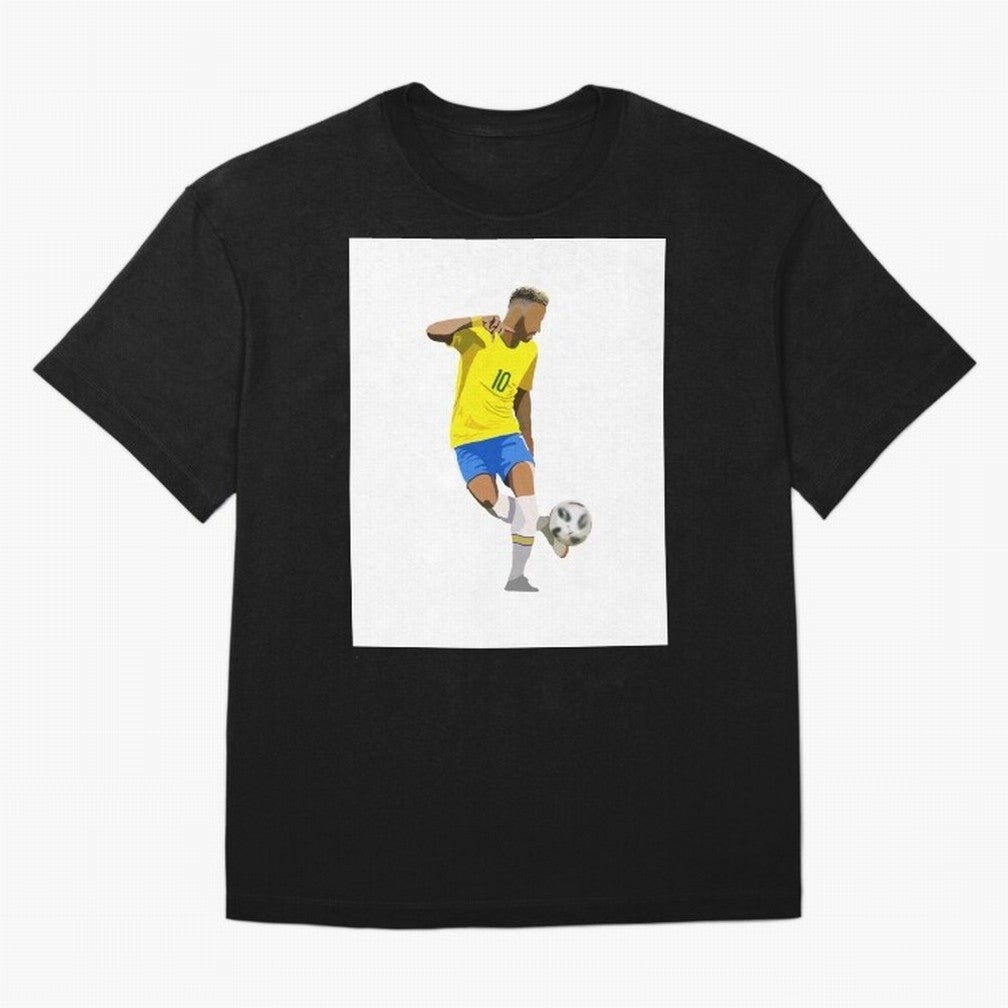 Neymar Jr Brazil Classic T-Shirt Feel the Roar of FIFA World Cup 2026 Spirit, Driven by England, France and Netherlands, CR7, Sports Nostalgia, International Competition, Famous Players and Unforgettable Victories; Perfect for People Who Love