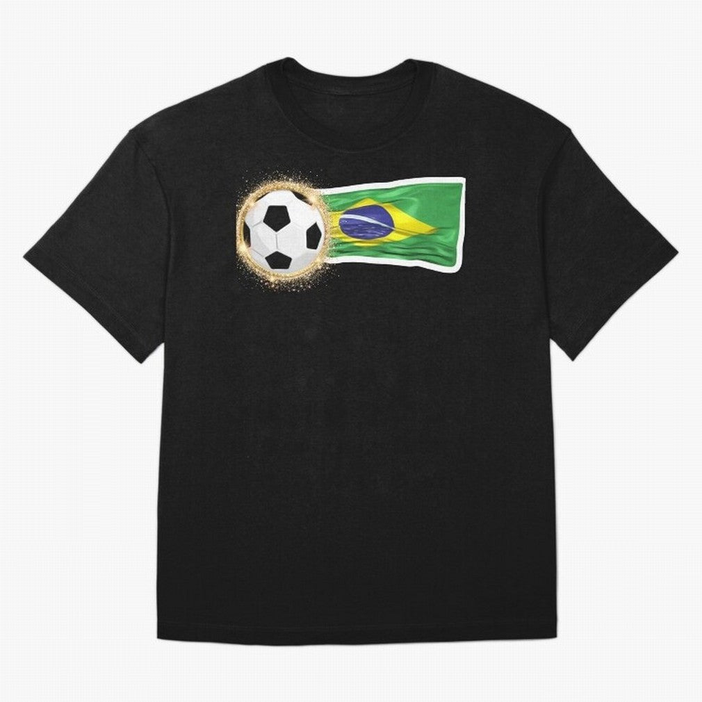 BRAZIL - BRAZILIAN FOOTBALL STICKER Classic T-Shirt Celebrate Golden Goal Energy in the FIFA World Cup 2026 Group Stage Journey through Cristiano Ronaldo, Haaland and CR7 Highlights, Brazil Pride, Worldwide Fan Energy, Dramatic Goals, Stadium