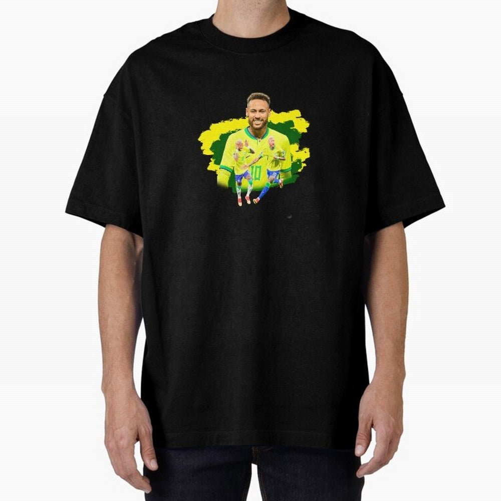 STICKER PAINTFULL NEYMAR JR STICKER FOOTBALL Classic T-Shirt Capture Stadium Memories from the FIFA World Cup 2026 Journey through Messi and Cristiano Ronaldo Highlights, Portugal, Spain and Germany Pride, Soccer Culture, Superstar Moments,