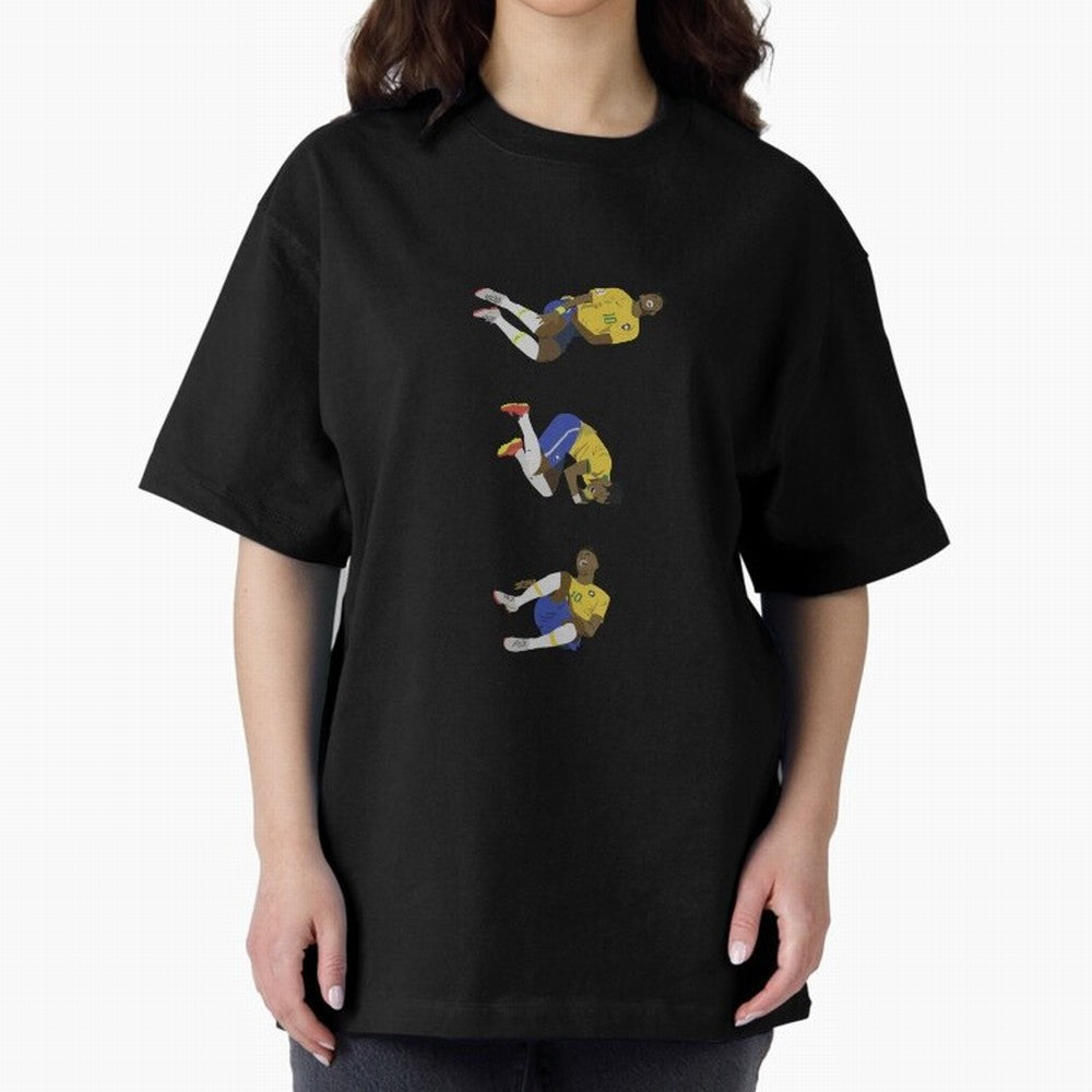 Neymar Jr Funny Injured Rolling Art Essential T-Shirt Share the Excitement of Match Day Hype around FIFA World Cup 2026 Group Stage, Haaland and Mbappe, Germany, Championship Spirit, Famous Goals, Roaring Crowds and International Football Unity;
