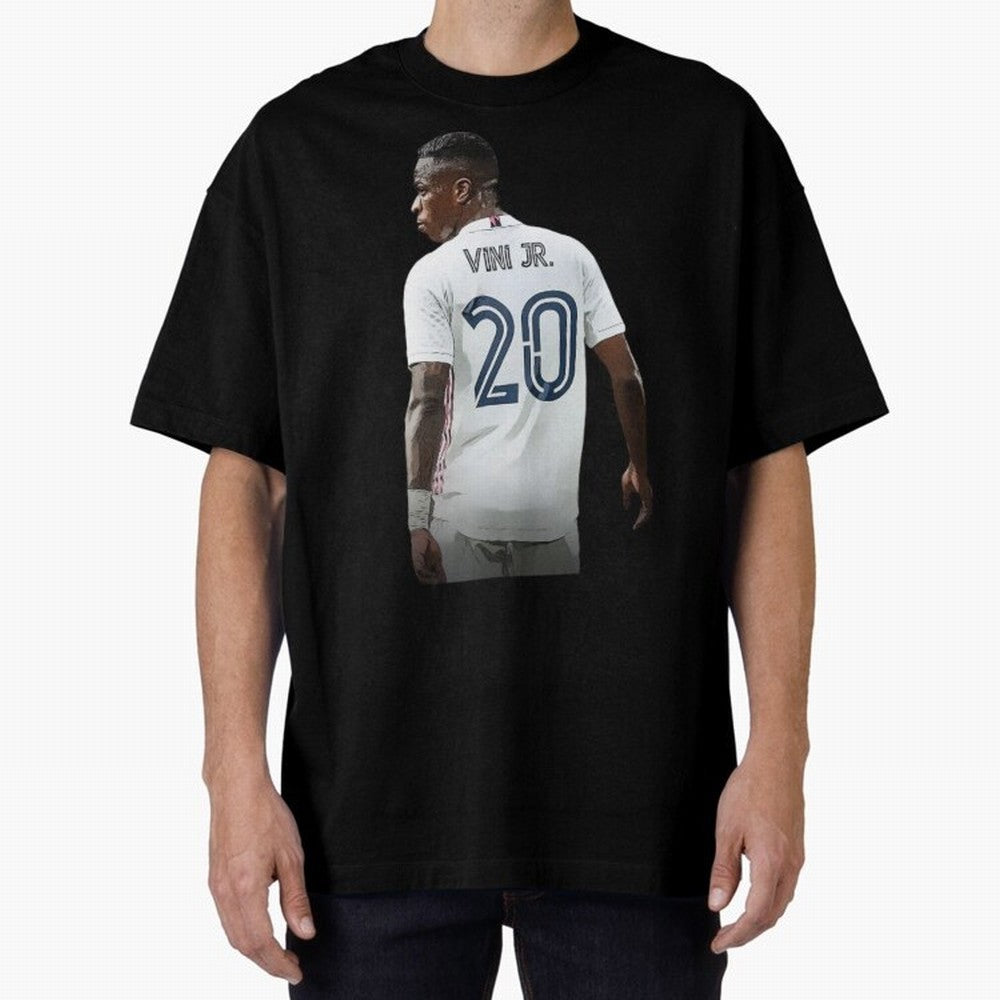 Vinicius Jr 20 - Madrid Classic T-Shirt Bring Match Day Fire to Match Day Hype around FIFA World Cup 2026, Cristiano Ronaldo, Argentina, France and Brazil, Champion Mindset, Group Stage Buzz, Knockout Tension and Passionate Fan Culture; Ideal for
