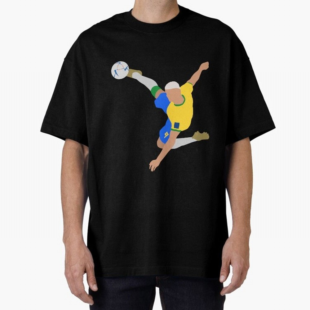 Richarlison Brazil Bicycle Kick Football Goal Classic T-Shirt Feel the Heartbeat of Global Football Passion for FIFA World Cup 2026 Group Stage, Made for CR7 and Messi, Netherlands, Championship Spirit, Famous Goals, Roaring Crowds and