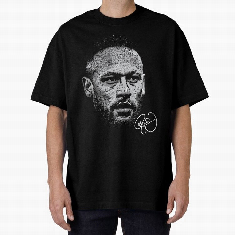 Neymar Signed Oversized T-Shirt Share the Excitement of the FIFA World Cup 2026 Group Stage Journey through Cristiano Ronaldo Highlights, England Pride, Football History, Final Match Energy, Crowd Noise and Once in a Lifetime Moments; Ideal for
