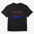 WE ARE PARIS Essential T-Shirt Bring International Match Energy to Global Football Passion for FIFA World Cup 2026 USA Canada Mexico, Celebrating Messi and Cristiano Ronaldo, Argentina, France and Brazil, Vintage Soccer Flavor, Modern Football