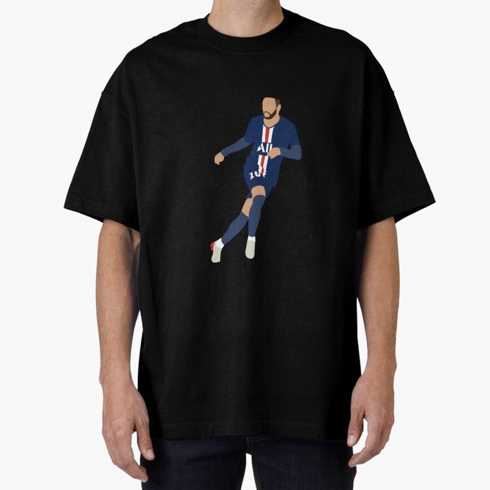 Neymar Jr Fan Art Classic T-Shirt Represent Football Lovers during FIFA World Cup 2026 Group Stage Featuring Cristiano Ronaldo, Argentina, France and Brazil Energy, Football History, Final Match Energy, Crowd Noise and Once in a Lifetime Moments;