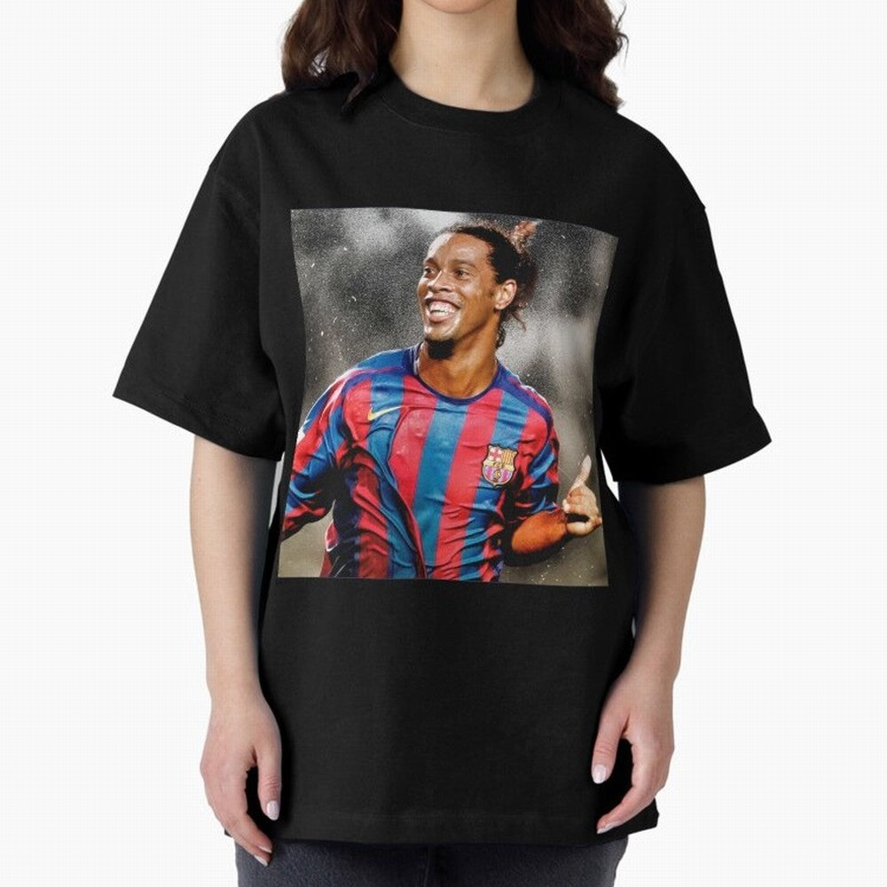 ronaldinho Classic T-Shirt Support Iconic Players in FIFA World Cup 2026 Group Stage for Fans of Cristiano Ronaldo, Haaland and CR7 and Spain, Bringing Fan Favorite Moments, National Team Passion, Big Match Drama and Soccer History; Made for