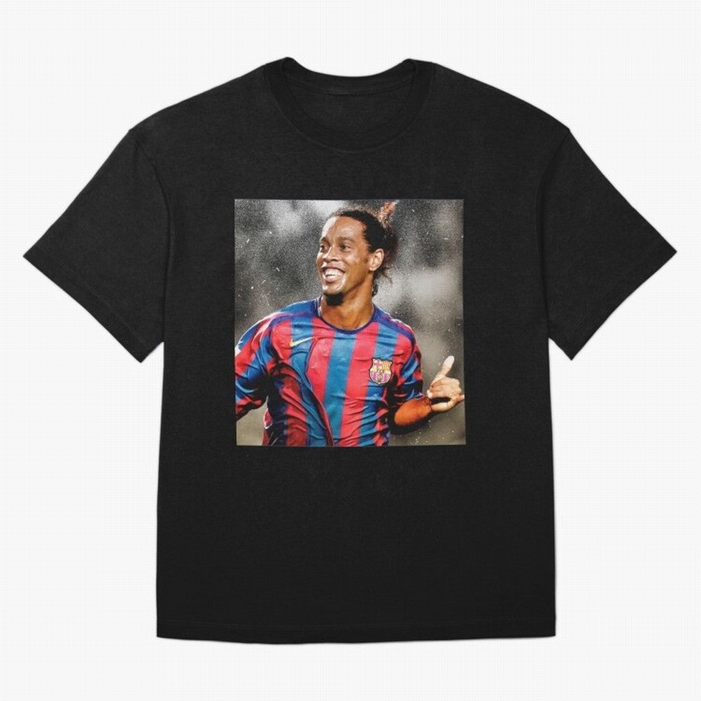 ronaldinho Classic T-Shirt Support Iconic Players in FIFA World Cup 2026 Group Stage for Fans of Cristiano Ronaldo, Haaland and CR7 and Spain, Bringing Fan Favorite Moments, National Team Passion, Big Match Drama and Soccer History; Made for