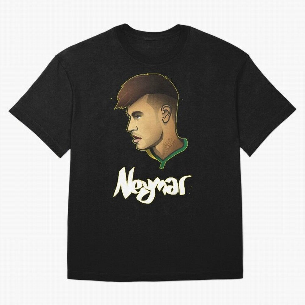 Neymar jr Team Brazil Oversized T-Shirt Carry FIFA World Cup 2026 for Fans of Messi, CR7 and Mbappe and Germany, Bringing Sports Nostalgia, International Competition, Famous Players and Unforgettable Victories; Perfect for People Who Love