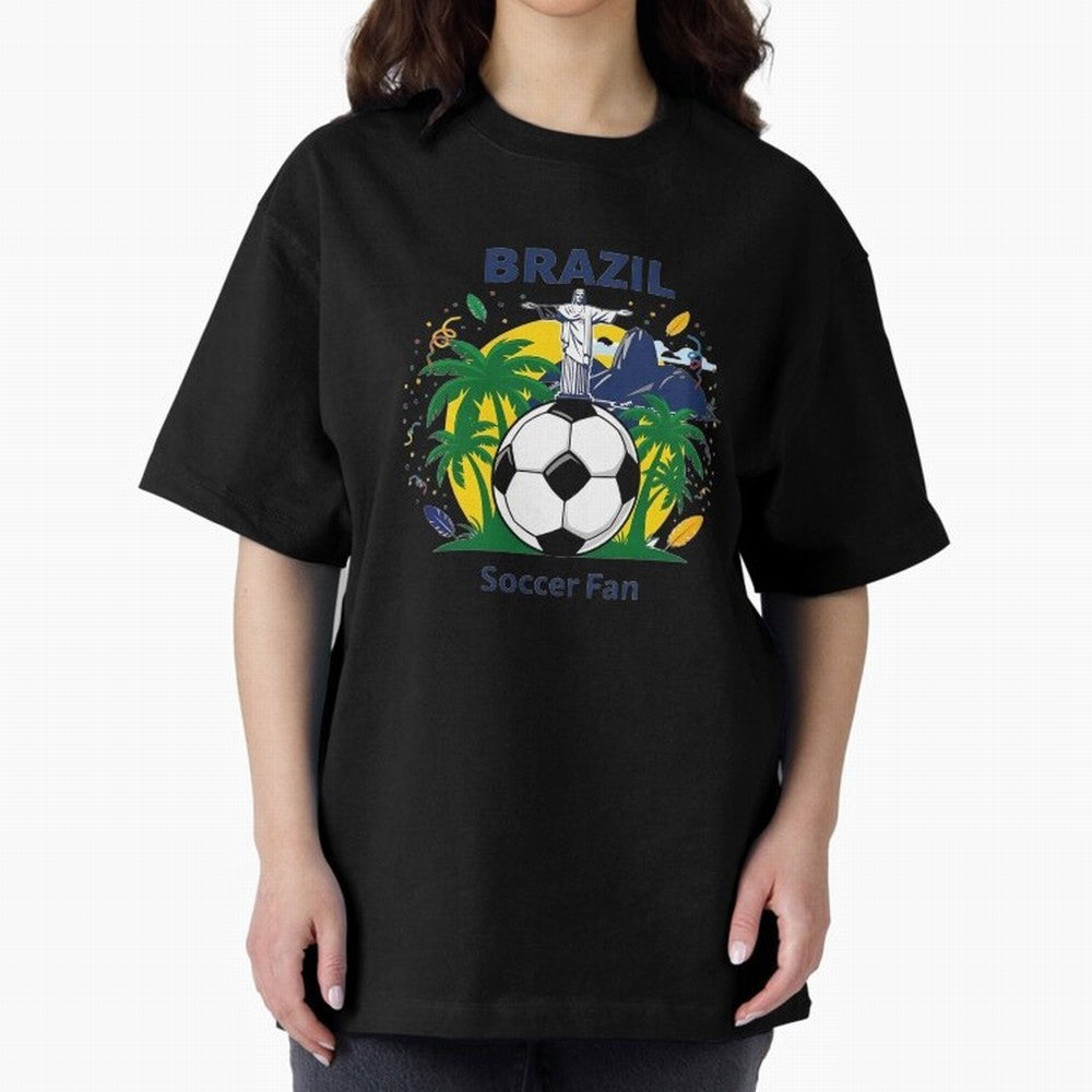 Brazil Soccer Fan T-shirt Classic T-Shirt Bring a Champion Mindset to FIFA World Cup 2026 Group Stage Filled with Messi, Neymar and Mbappe, Germany Energy, Stadium Memories, Football Loyalty, International Chants and Championship Tradition; Perfect