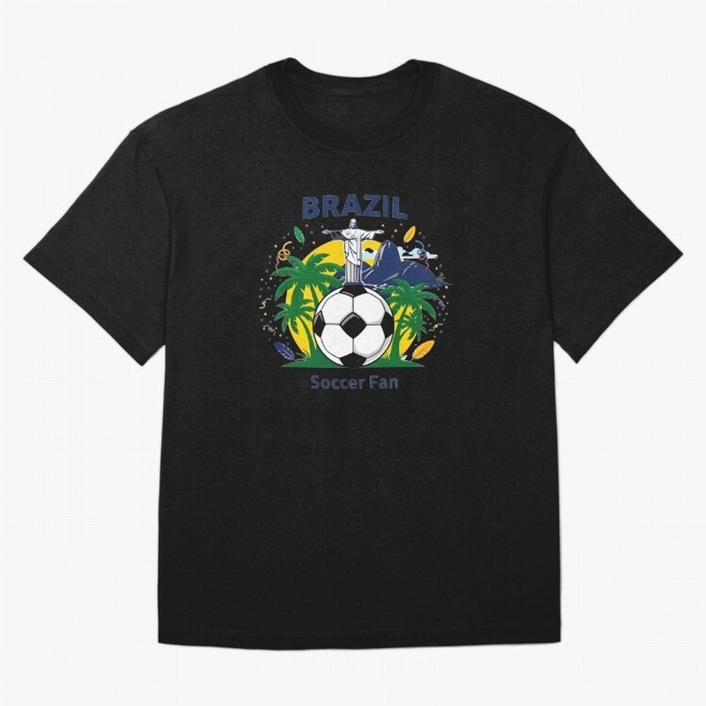 Brazil Soccer Fan T-shirt Classic T-Shirt Bring a Champion Mindset to FIFA World Cup 2026 Group Stage Filled with Messi, Neymar and Mbappe, Germany Energy, Stadium Memories, Football Loyalty, International Chants and Championship Tradition; Perfect