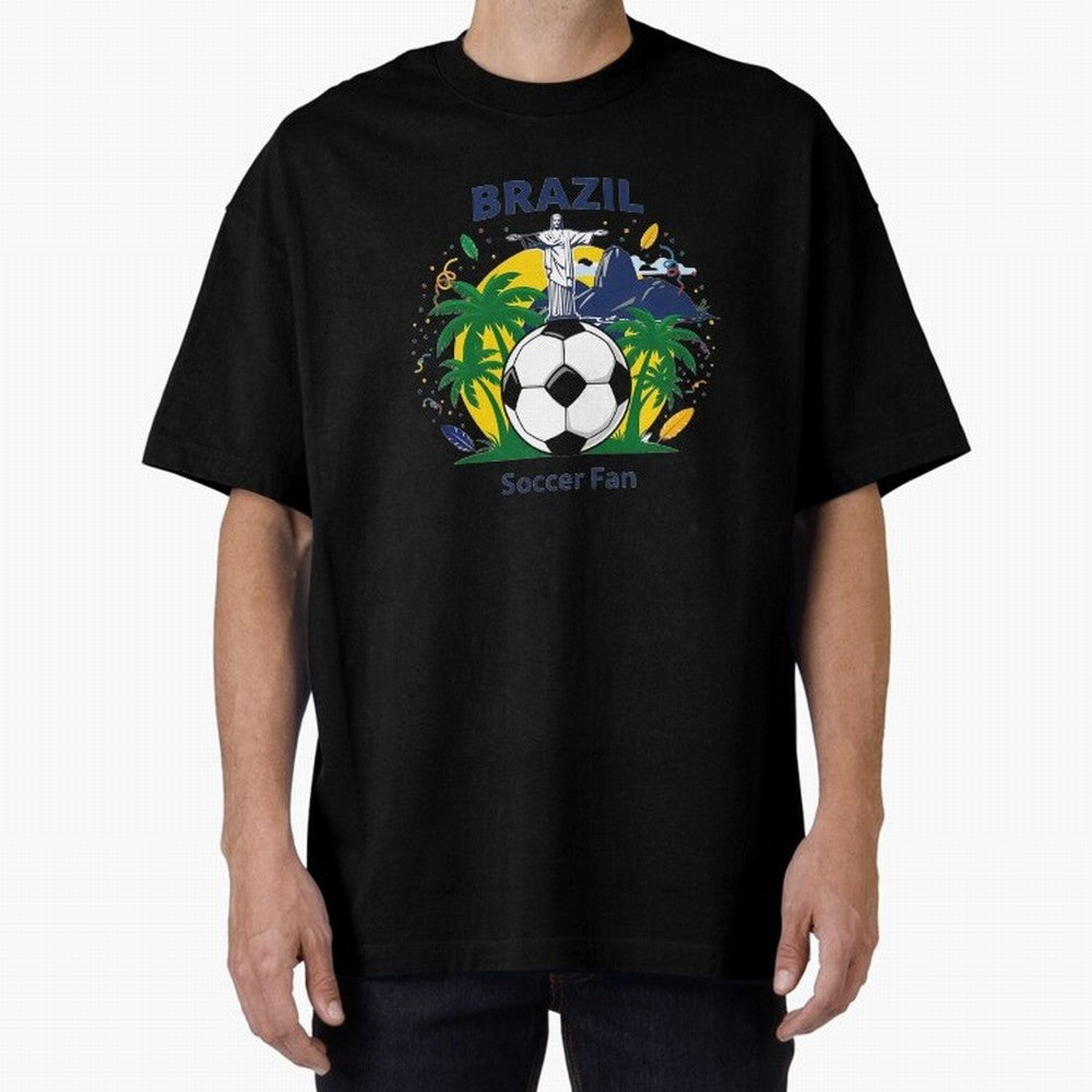 Brazil Soccer Fan T-shirt Classic T-Shirt Bring a Champion Mindset to FIFA World Cup 2026 Group Stage Filled with Messi, Neymar and Mbappe, Germany Energy, Stadium Memories, Football Loyalty, International Chants and Championship Tradition; Perfect