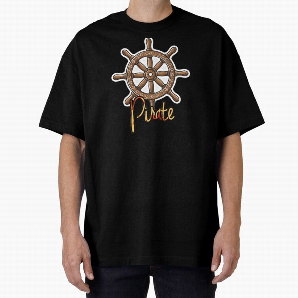 pirate, steering wheel, wheel, pirates of the Caribbean, Brandon brown, wooden, fashionista pop art, neymar jr art, Oversized T-Shirt Unlock FIFA World Cup 2026 Centered on CR7 and Messi, Argentina Energy, Game Day Rituals, Football Legends,
