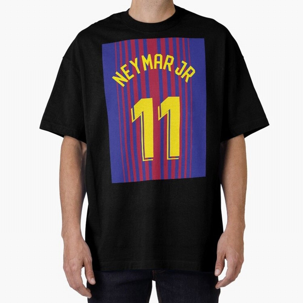 NEYMAR JR FOOTBALL SOCCER JERSEY BARCELONA Oversized T-Shirt Show Your Love for the FIFA World Cup 2026 USA Canada Mexico Journey through Neymar, Haaland and Cristiano Ronaldo Highlights, Portugal Pride, Stadium Chants, National Pride, Trophy