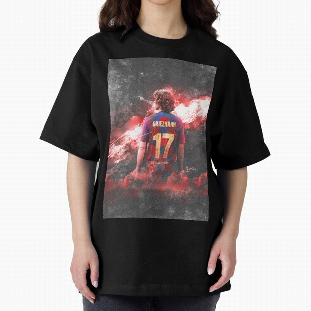 Barcelona Greizmann Classic T-Shirt Enjoy the Biggest Football Party of FIFA World Cup 2026 Featuring Messi, Neymar and Mbappe, England Energy, Stadium Chants, National Pride, Trophy Dreams and Unforgettable Football Memories; Perfect for People