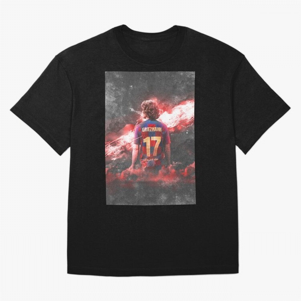 Barcelona Greizmann Classic T-Shirt Enjoy the Biggest Football Party of FIFA World Cup 2026 Featuring Messi, Neymar and Mbappe, England Energy, Stadium Chants, National Pride, Trophy Dreams and Unforgettable Football Memories; Perfect for People