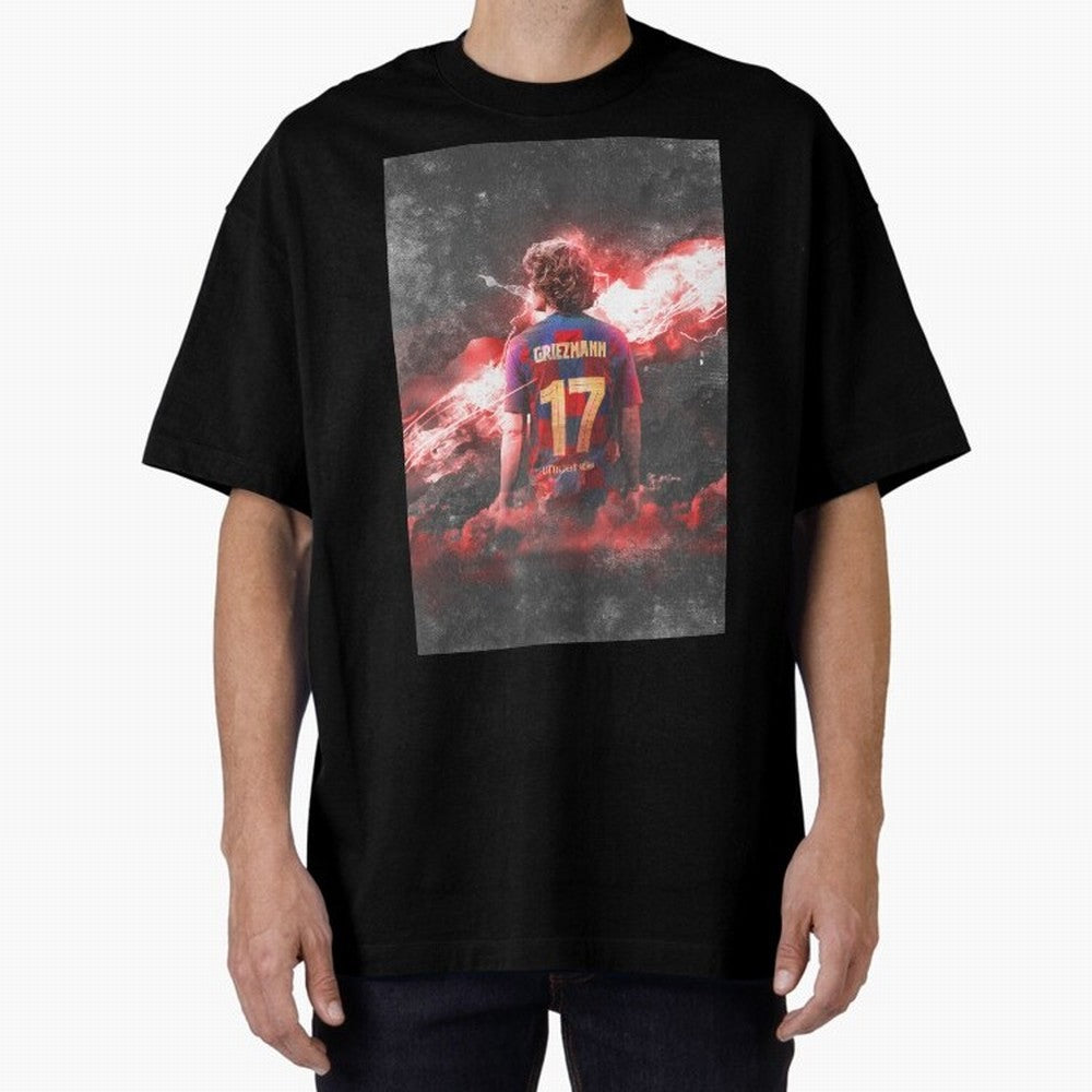 Barcelona Greizmann Classic T-Shirt Enjoy the Biggest Football Party of FIFA World Cup 2026 Featuring Messi, Neymar and Mbappe, England Energy, Stadium Chants, National Pride, Trophy Dreams and Unforgettable Football Memories; Perfect for People