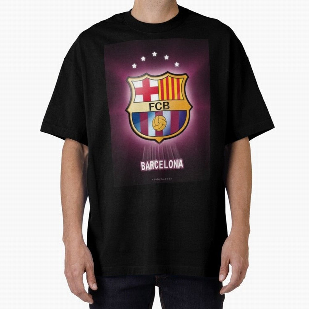 barcelona Oversized T-Shirt Celebrate the Stars of FIFA World Cup 2026 Group Stage Spirit, Filled with France, Neymar, Football Festival Excitement, Trophy Ambitions, Country Rivalries and Star Player Buzz; Made for Collectors Who Enjoy Iconic