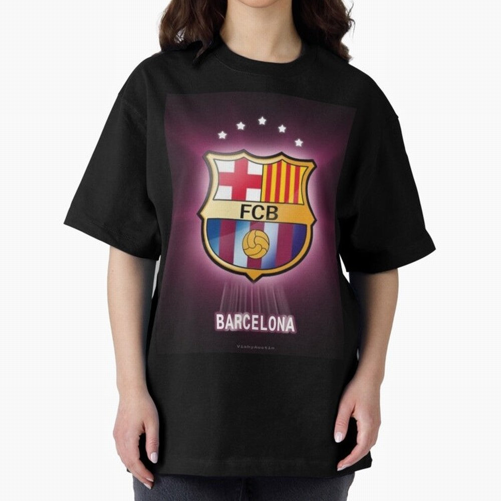 barcelona Oversized T-Shirt Celebrate the Stars of FIFA World Cup 2026 Group Stage Spirit, Filled with France, Neymar, Football Festival Excitement, Trophy Ambitions, Country Rivalries and Star Player Buzz; Made for Collectors Who Enjoy Iconic