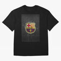 barcelona Oversized T-Shirt Honor Champions and Dreams in FIFA World Cup 2026 USA Canada Mexico Spirit, Highlighting Argentina, France and Brazil, Messi, Neymar and Mbappe, Stadium Chants, National Pride, Trophy Dreams and Unforgettable Football