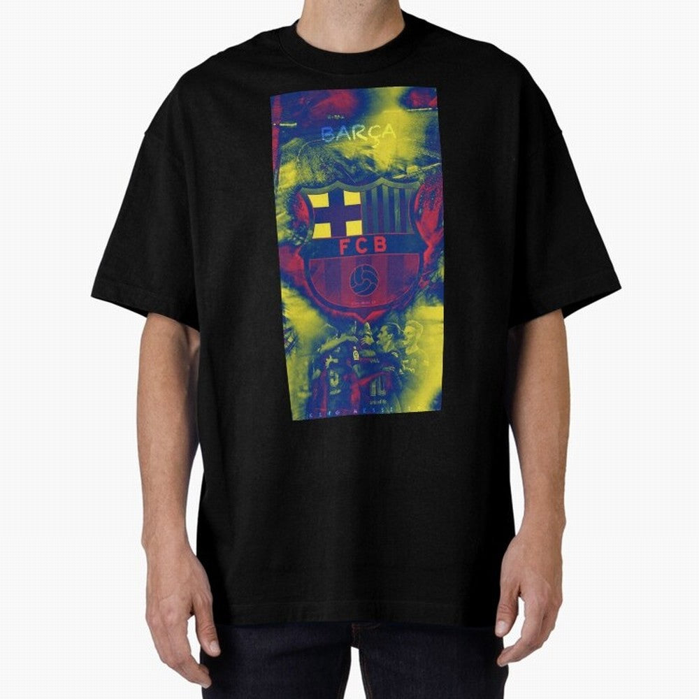 barcelona Oversized T-Shirt Bring a Champion Mindset to FIFA World Cup 2026 Spirit, Inspired by Germany, Messi, Neymar and Mbappe, Football History, Final Match Energy, Crowd Noise and Once in a Lifetime Moments; Built for Supporters Chasing Trophy