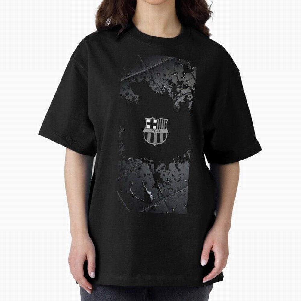 barcelona Oversized T-Shirt Remember Iconic Moments from FIFA World Cup 2026 Group Stage Spirit, Driven by Portugal, Messi, CR7 and Mbappe, Stadium Memories, Football Loyalty, International Chants and Championship Tradition; Perfect for Fans,