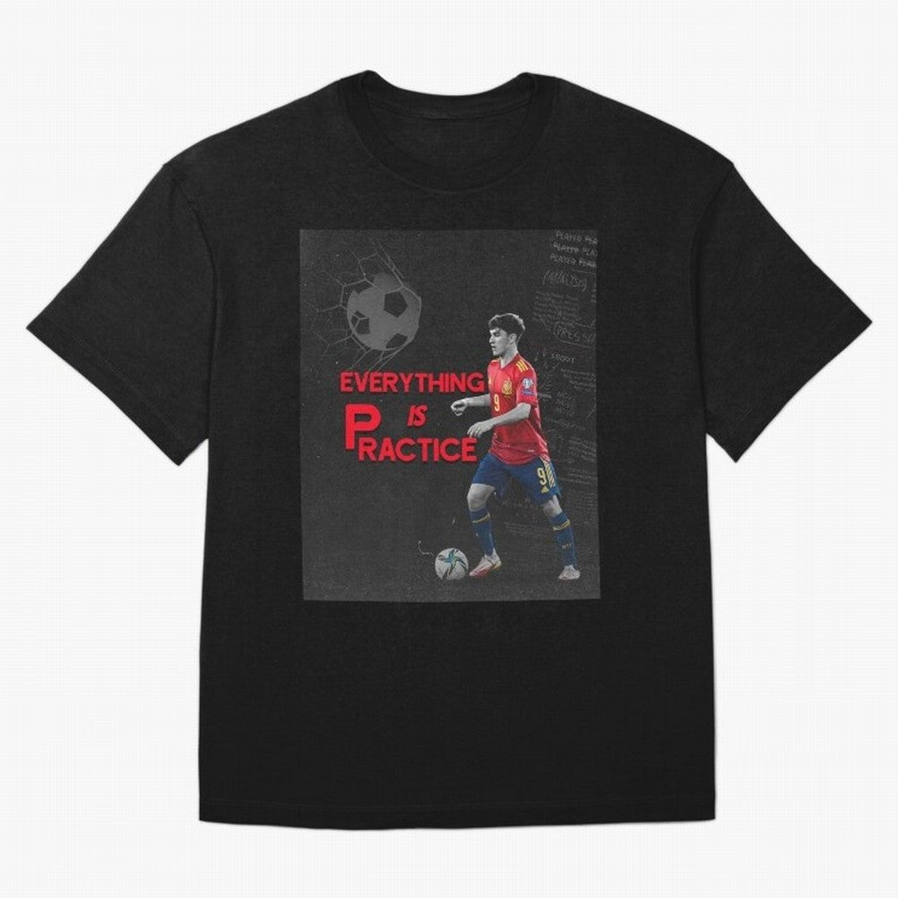 Pablo Gavi Oversized T-Shirt Enjoy the Biggest Football Party of Match Day Hype around FIFA World Cup 2026, Mbappe and Neymar, Brazil, Match Day Excitement, Supporter Culture, Golden Goals and Global Football Passion; Great for Watch Parties,