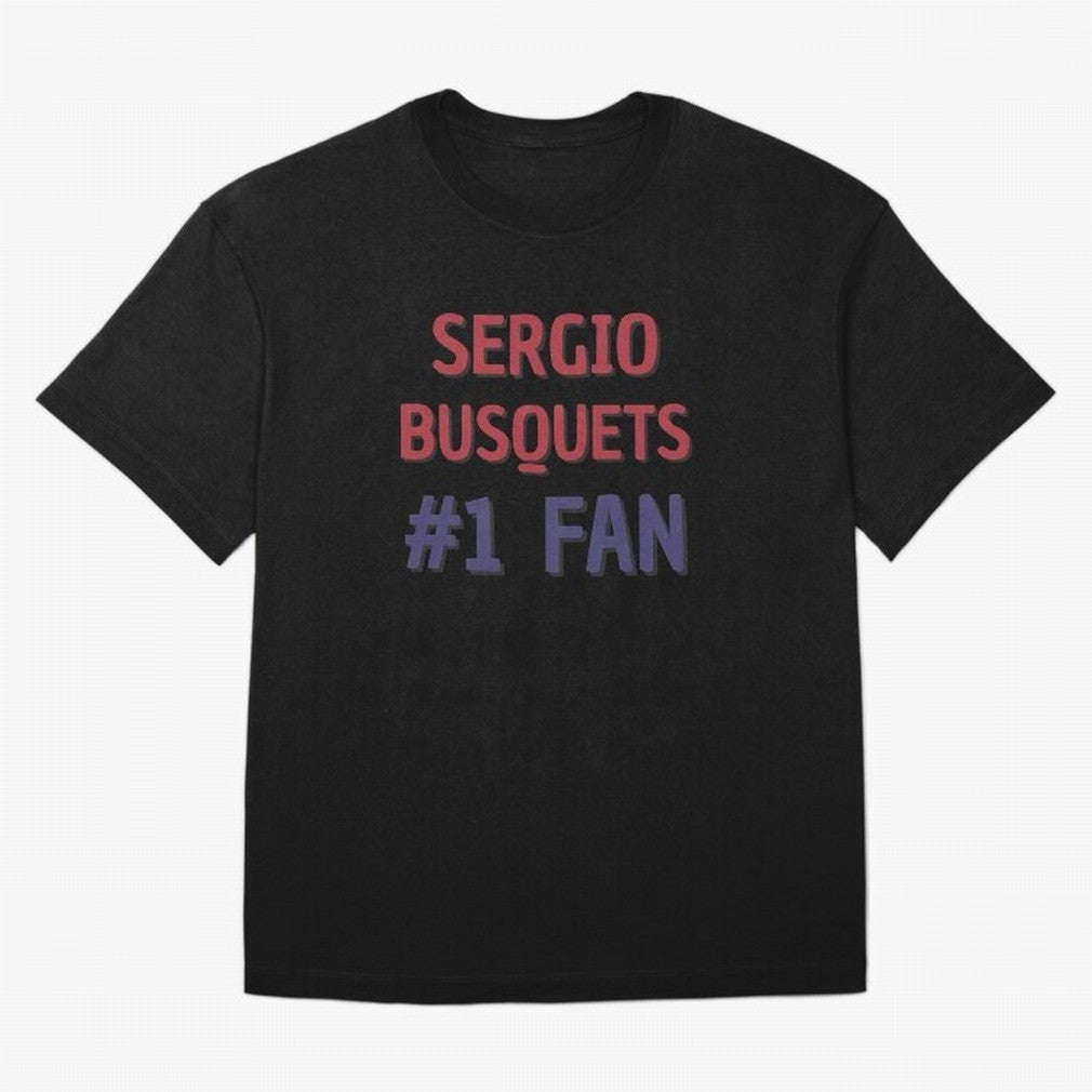 Sergio Busquets #1 Fan Essential T-Shirt Embrace the FIFA World Cup 2026 Group Stage Journey through Mbappe and Neymar Highlights, Argentina, France and Brazil Pride, Global Supporter Spirit, Legendary Goals, National Colors and Tournament