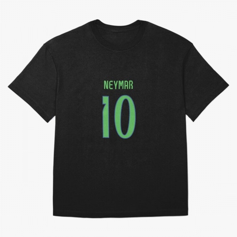 Neymar Jr Brazil Home Jersey 2024 Classic T-Shirt Carry National Pride through the FIFA World Cup 2026 USA Canada Mexico Journey through Cristiano Ronaldo, Haaland and CR7 Highlights, Netherlands Pride, Championship Spirit, Famous Goals, Roaring