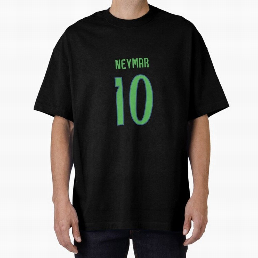 Neymar Jr Brazil Home Jersey 2024 Classic T-Shirt Carry National Pride through the FIFA World Cup 2026 USA Canada Mexico Journey through Cristiano Ronaldo, Haaland and CR7 Highlights, Netherlands Pride, Championship Spirit, Famous Goals, Roaring