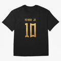 Copy of Neymar Jr Brazil Jersey 2023 Oversized T-Shirt Join the Countdown to FIFA World Cup 2026 Group Stage Featuring Haaland, Germany Energy, Champion Mindset, Group Stage Buzz, Knockout Tension and Passionate Fan Culture; Perfect for Fans,