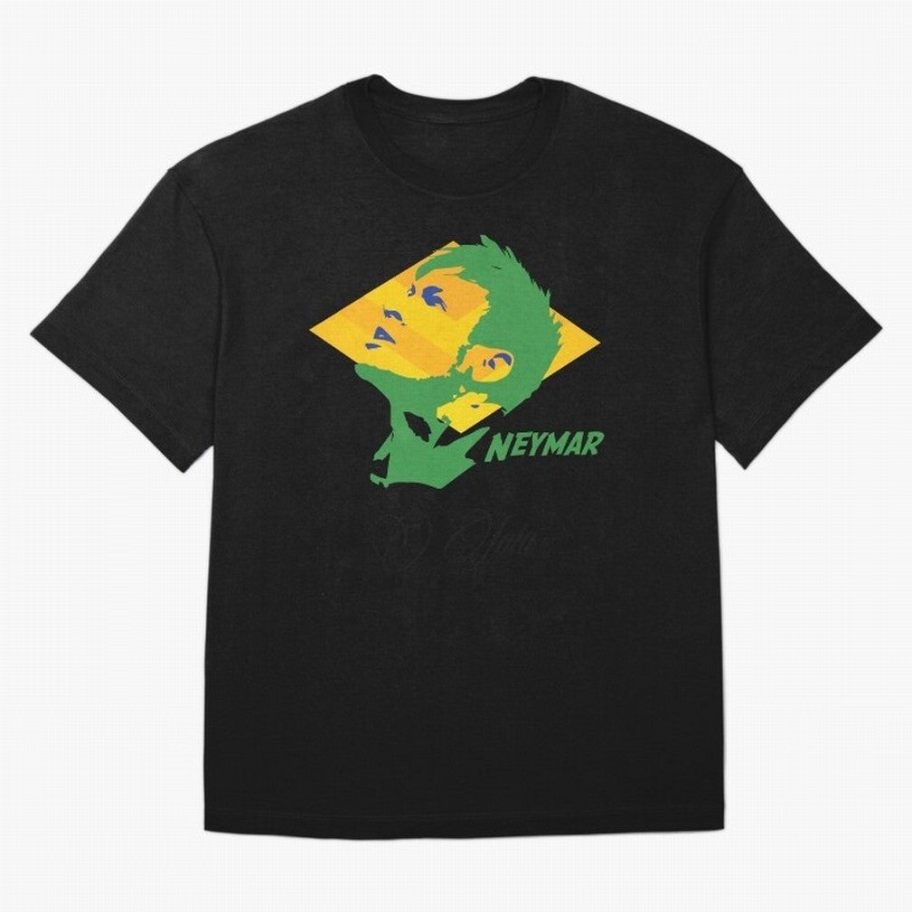 BRAZIL NEYMAR JR. WC 14 FOOTBALL T-SHIRT Essential T-Shirt Embrace FIFA World Cup 2026 Highlighting CR7, Brazil, Portugal and Argentina Energy, Worldwide Fan Energy, Dramatic Goals, Stadium Lights and Championship Celebrations; Perfect for Fans,