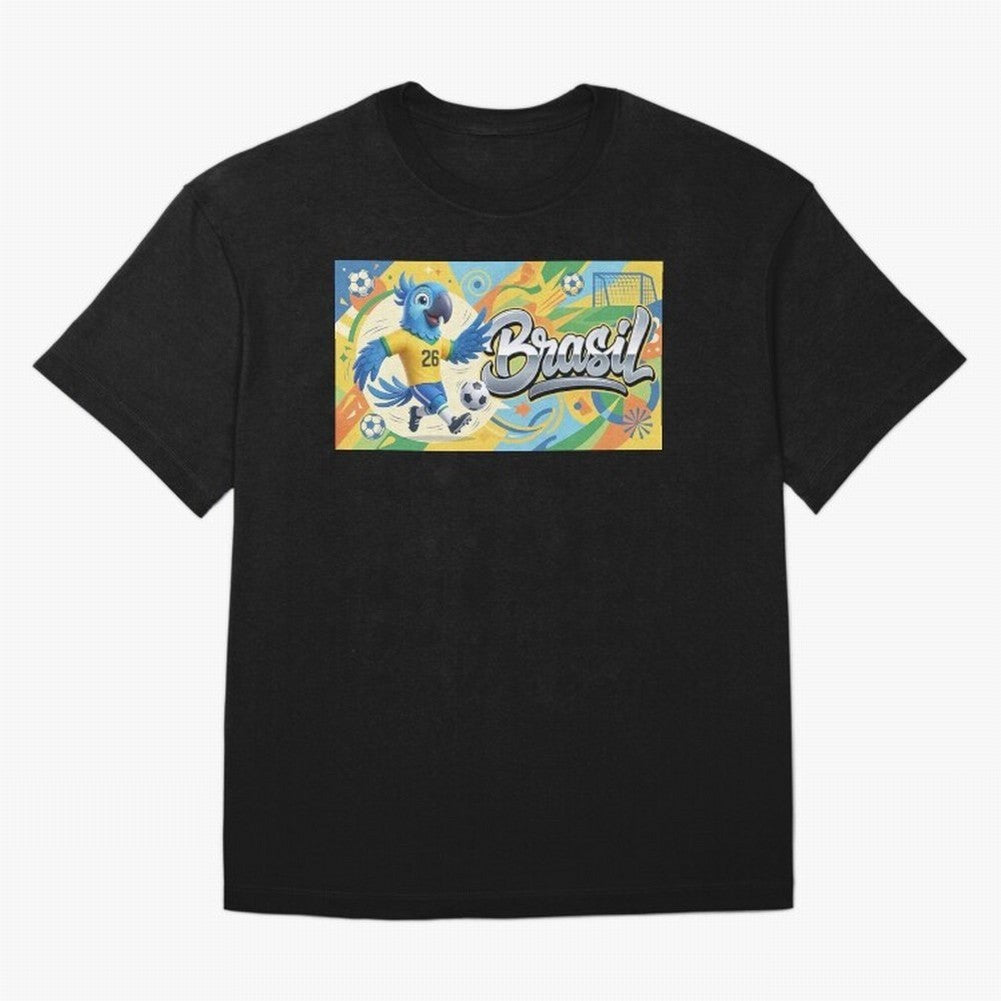 World Cup 2026 Brazil Soccer Team Fan Art Classic T-Shirt Enjoy FIFA World Cup 2026 Group Stage Spirit, Celebrating France, Cristiano Ronaldo, Haaland and CR7, Soccer Culture, Superstar Moments, National Team Dreams and Competitive Fire; Perfect