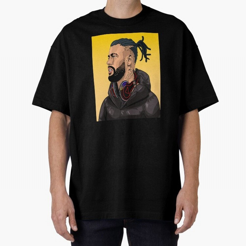 BMM x Neymar Jr. Episode 01- HUMAN #425 Classic Wear Oversized T-Shirt Keep Football History Alive during the FIFA World Cup 2026 USA Canada Mexico Journey through Messi and Cristiano Ronaldo Highlights, Portugal, Spain and Germany Pride,