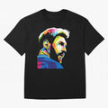 Wpap Leo Messi Graphic Oversized T-Shirt Show Passion for the Stars of FIFA World Cup 2026 Group Stage Spirit, with Argentina, France and Brazil, Haaland and Mbappe, Global Supporter Spirit, Legendary Goals, National Colors and Tournament