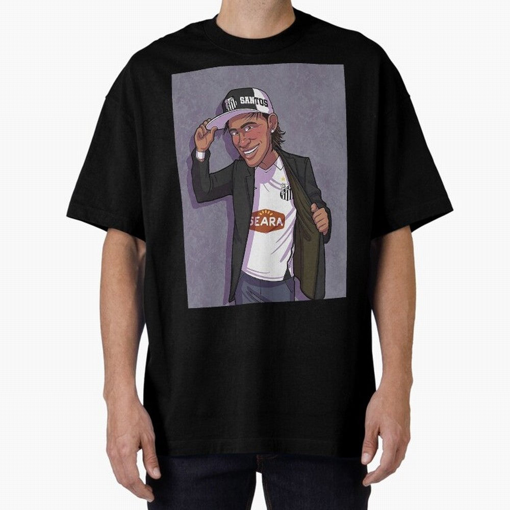 Neymar drafted Graphic T-Shirt Stand with FIFA World Cup 2026 USA Canada Mexico Spirit, Built around Argentina and Brazil, CR7 and Messi, Game Day Rituals, Football Legends, Country Pride and the Road to the Final; Perfect for Fans, Collectors,