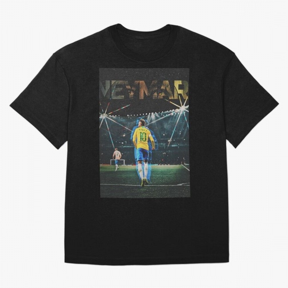 Neymar Premium T-Shirt Feel Global Football Passion for FIFA World Cup 2026 USA Canada Mexico, Driven by Cristiano Ronaldo, Haaland and CR7, Brazil, Champion Mindset, Group Stage Buzz, Knockout Tension and Passionate Fan Culture; Perfect for